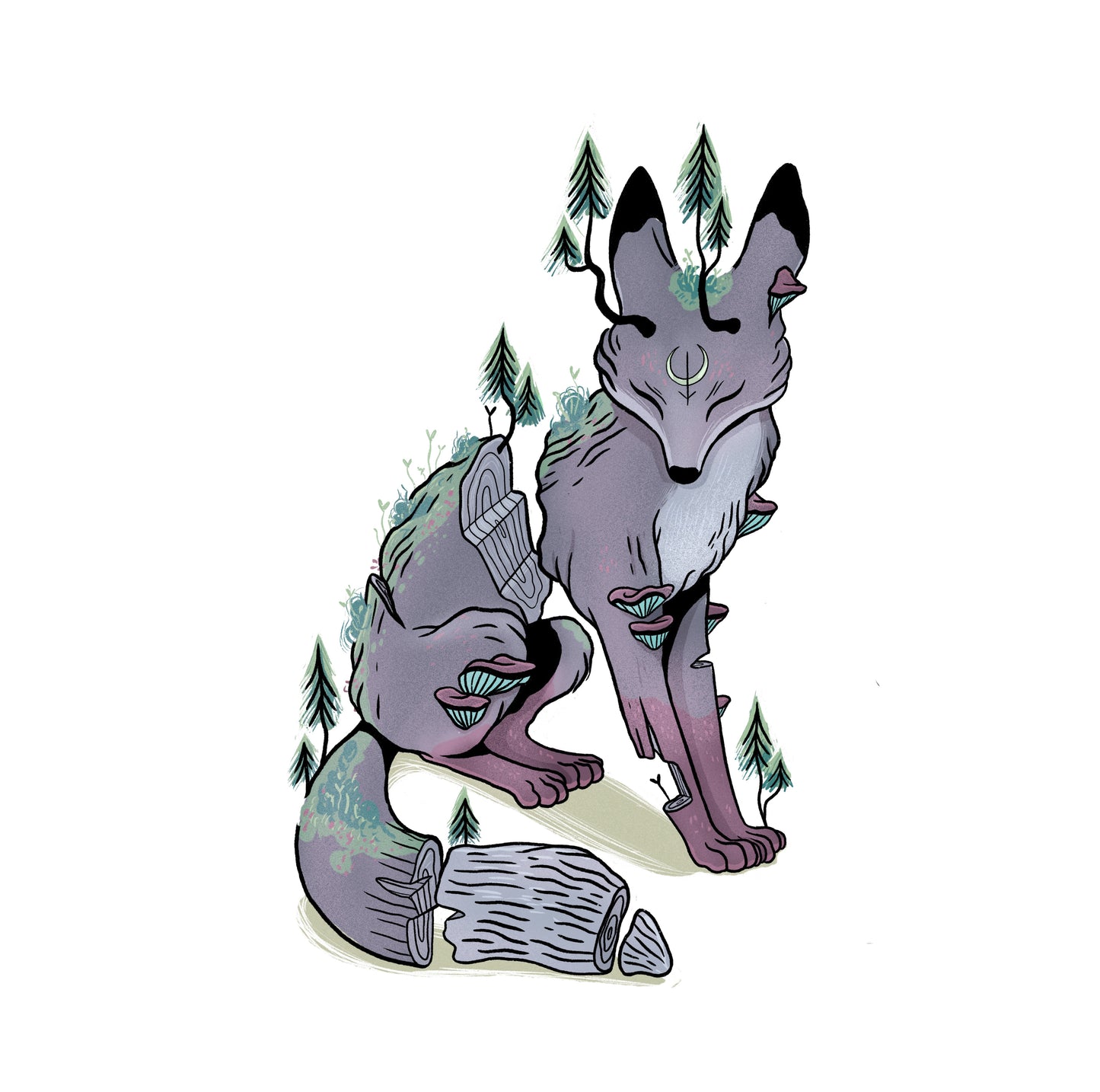 Plakat Forest Fox