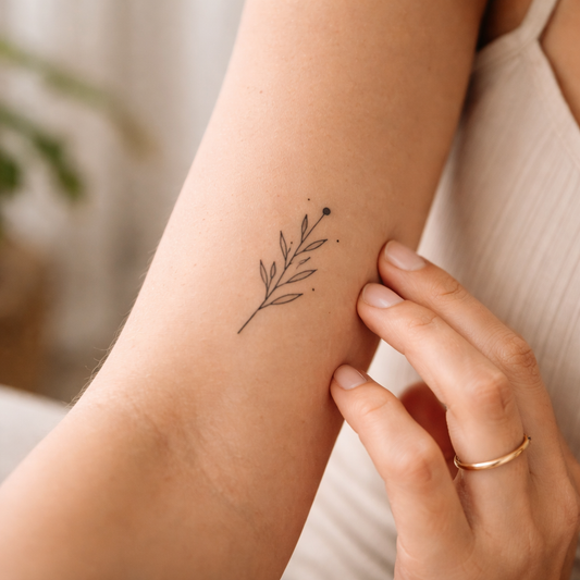 Minimalizm w tatuażu