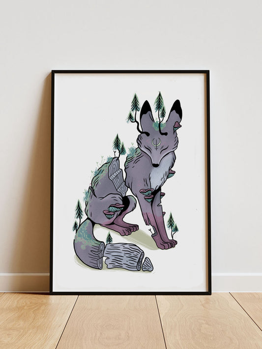 Plakat Forest Fox
