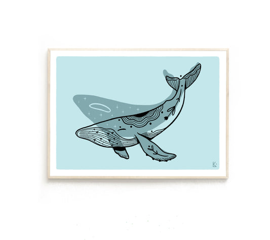 Plakat Wieloryb